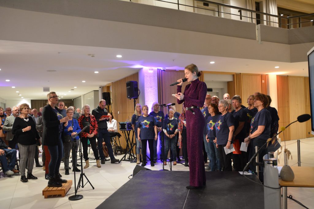 Zangeres nieuwjaarsontmoeting 2024