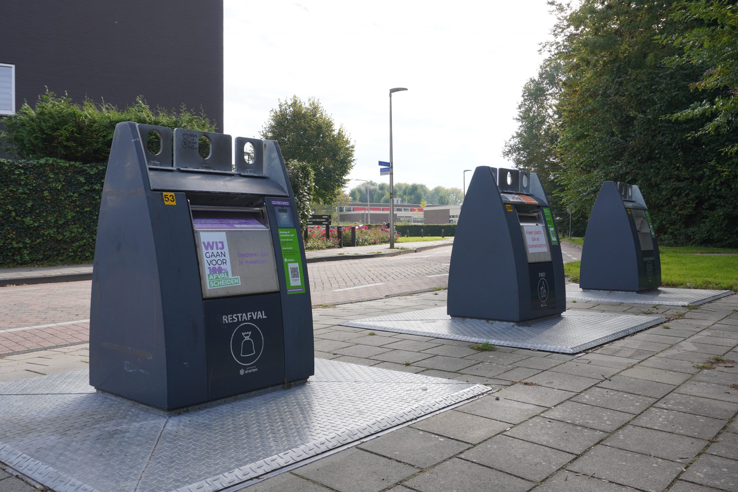 Storing ondergrondse containers